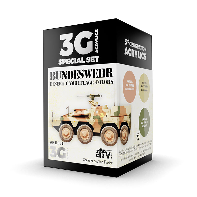 AK Interactive: 3G Bundeswehr Desert Colors