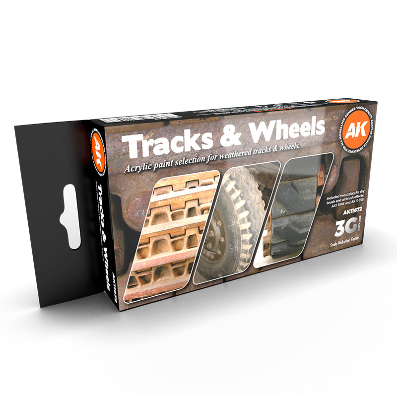AK Interactive: 3G Tracks And Wheels
