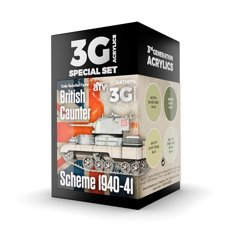 AK Interactive: 3G British Caunter Scheme 1940-1941
