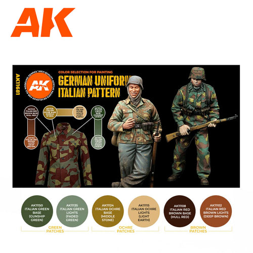 AK Interactive: 3G WWII German & Italian Camouflage Set - product image 2