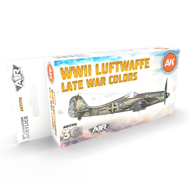AK Interactive: 3G Air - WWII Luftwaffe Late War Colors SET