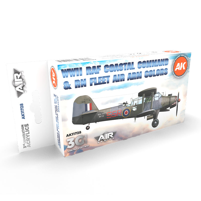 AK Interactive: 3G Air - WWII RAF Coastal Command & RN Fleet Air Arm SET