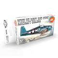 AK Interactive: 3G Air - WWII US Navy & USMC Aircraft Colors SET