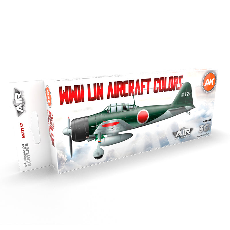AK Interactive: 3G Air - WWII IJN Aircraft Colors SET