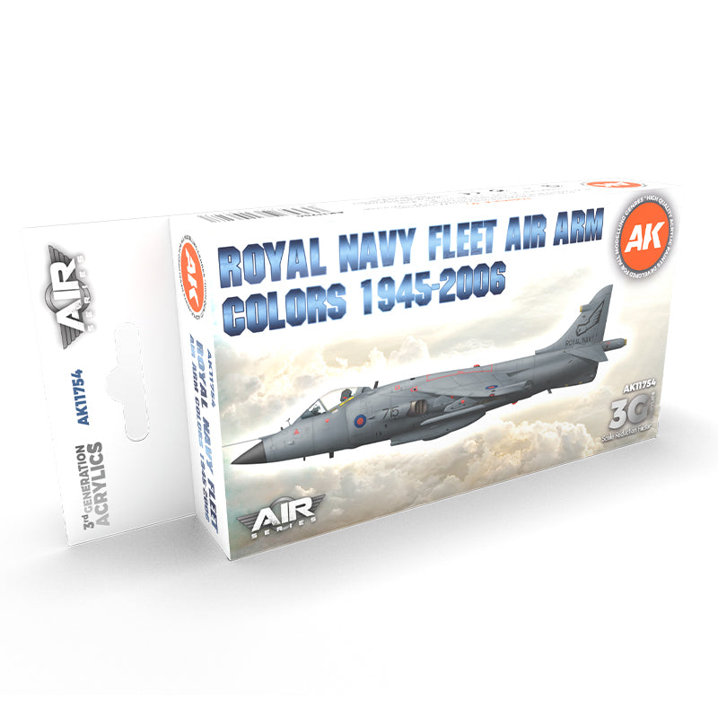 AK Interactive: 3G Air - RN Fleet Air Arm Aircraft Colors 1945-2010 SET