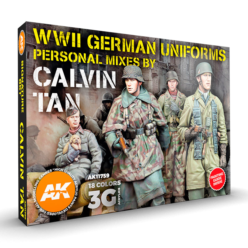 AK Interactive: Calvin Tan Personal Mixes Set