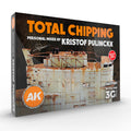 AK Interactive: Total Chipping Kristof Pulinckx (18 Colors Set)
