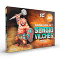 AK Interactive: Signature Set Sergio Vilches (Miniature Shimbarashe - Yedharo Model Included)