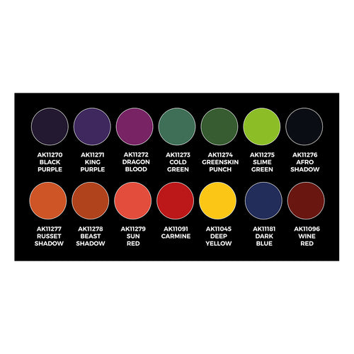 AK Interactive: 3G High Pigmentation Set - 14 Colors - product image 2