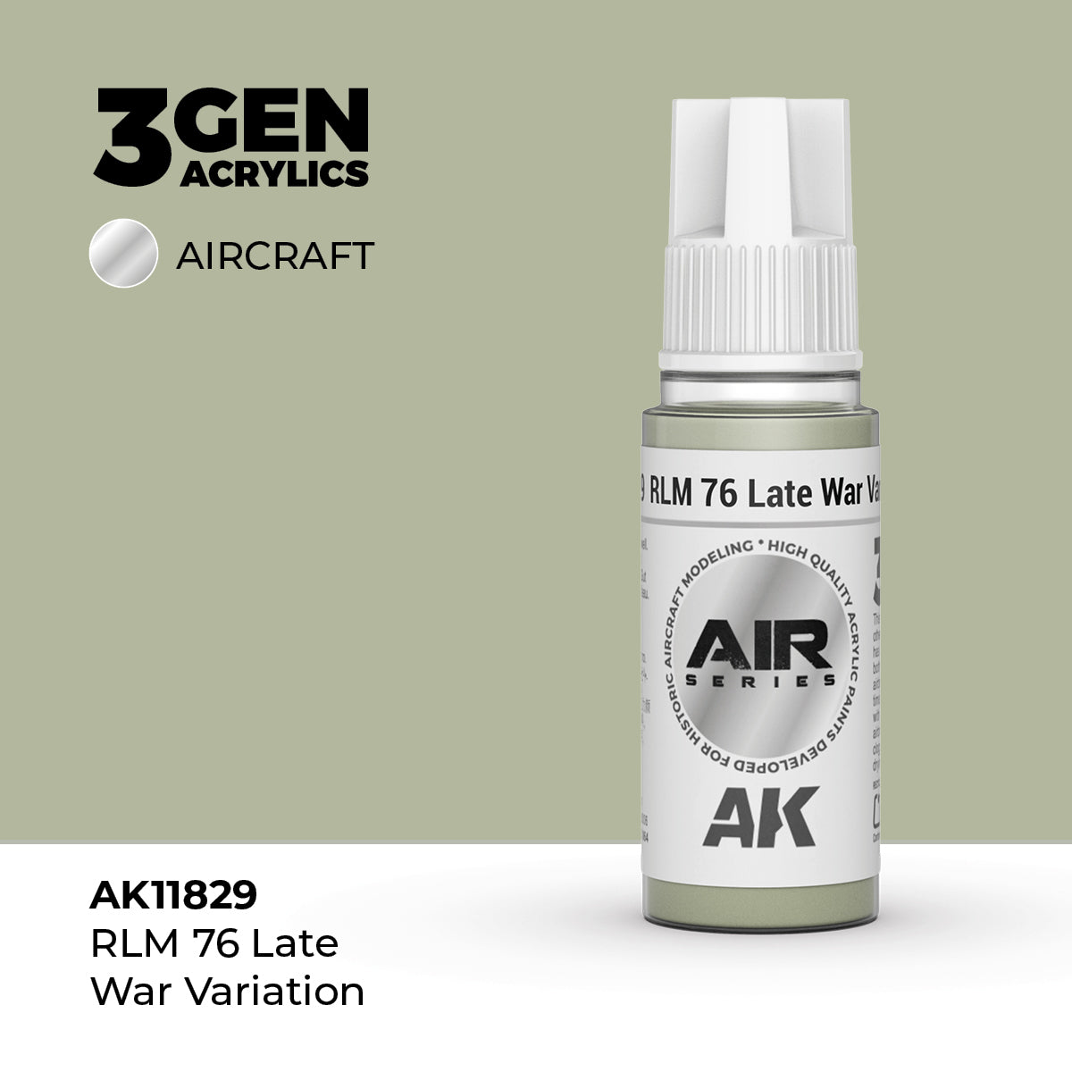 AK Interactive: 3G Air - RLM 76 Late War Variation
