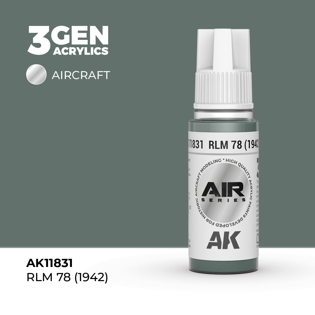 AK Interactive: 3G Air - RLM 78 (1942)