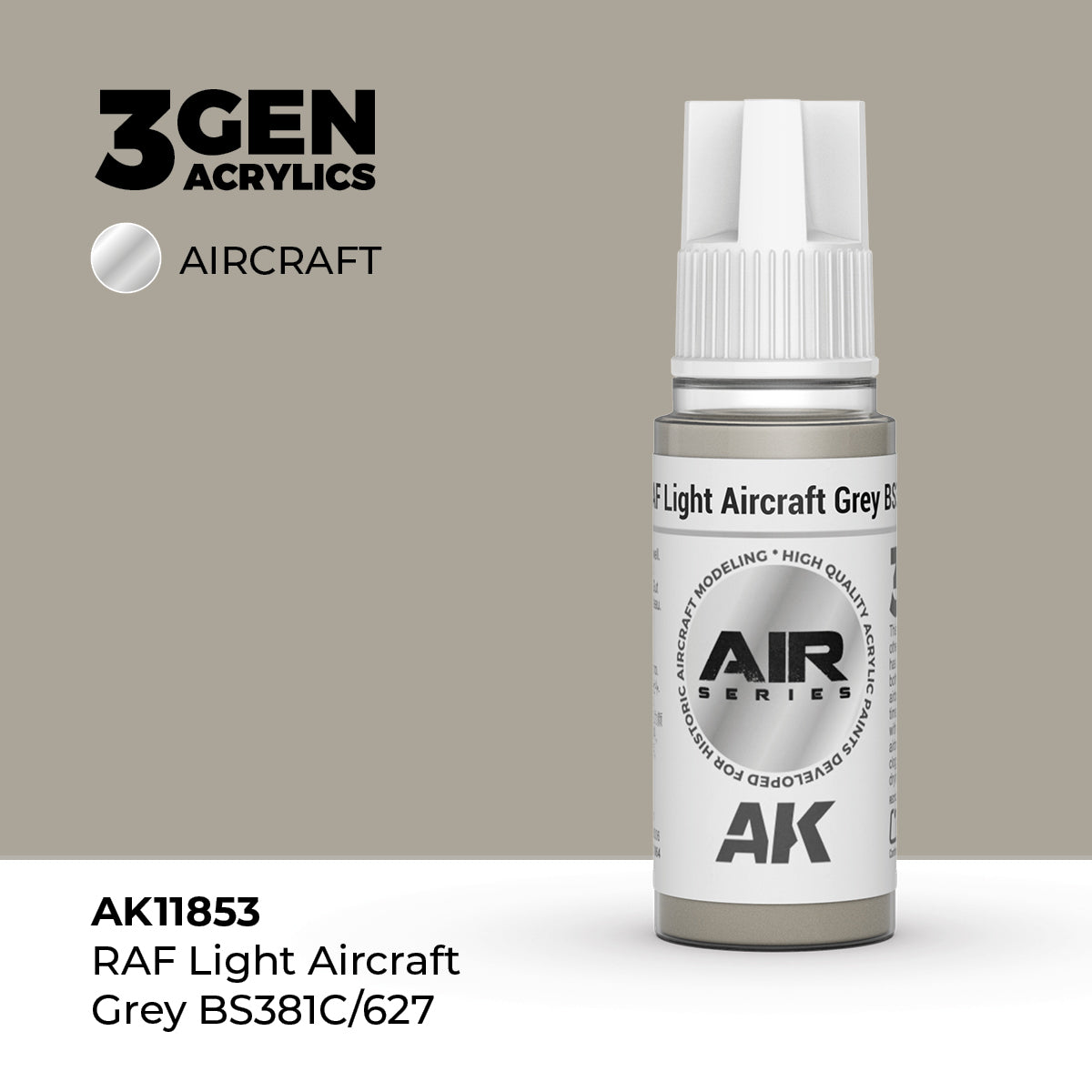 AK Interactive: 3G Air - RAF Light Aircraft Grey BS381C/627