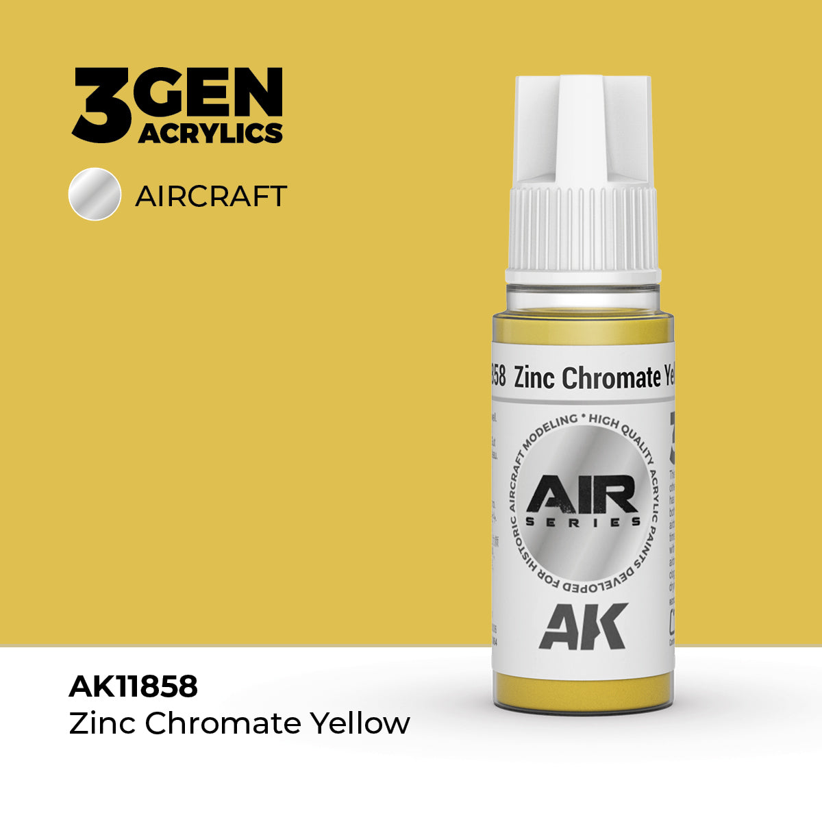 AK Interactive: 3G Air - Zinc Chromate Yellow