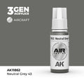 AK Interactive: 3G Air - Neutral Grey 43