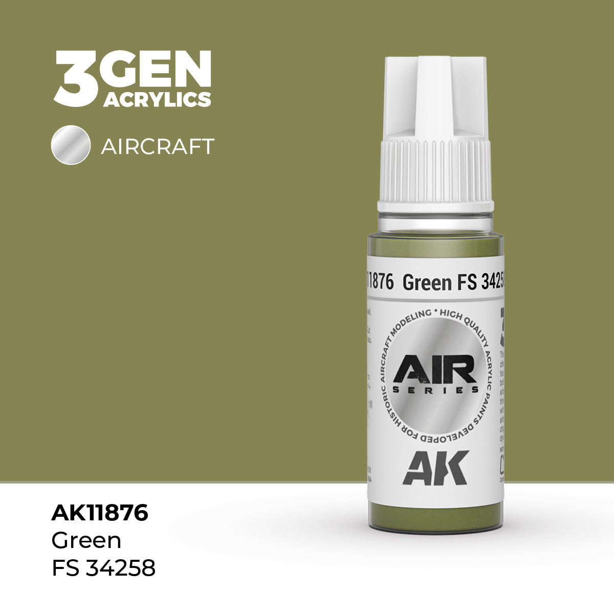 AK Interactive: 3G Air - Green FS 34258