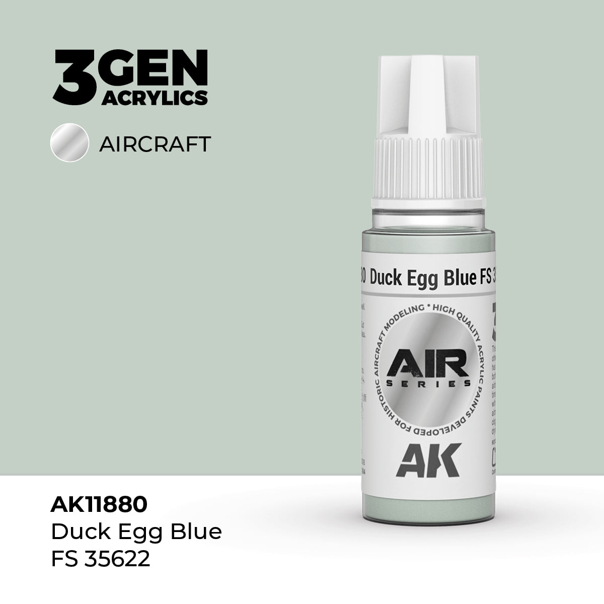 AK Interactive: 3G Air - Duck Egg Blue FS 35622