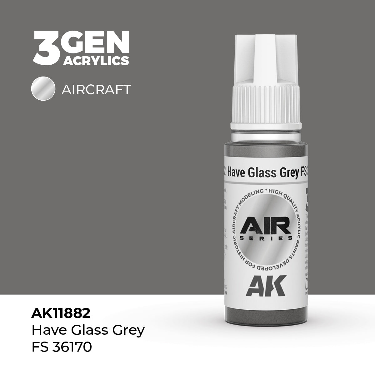 AK Interactive: 3G Air - Have Glass Grey FS 36170
