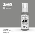 AK Interactive: 3G Air - Medium Grey FS 36270