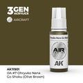 AK Interactive: 3G Air - IJA #7 Ohryuko Nana Go Shoku (Olive Brown)
