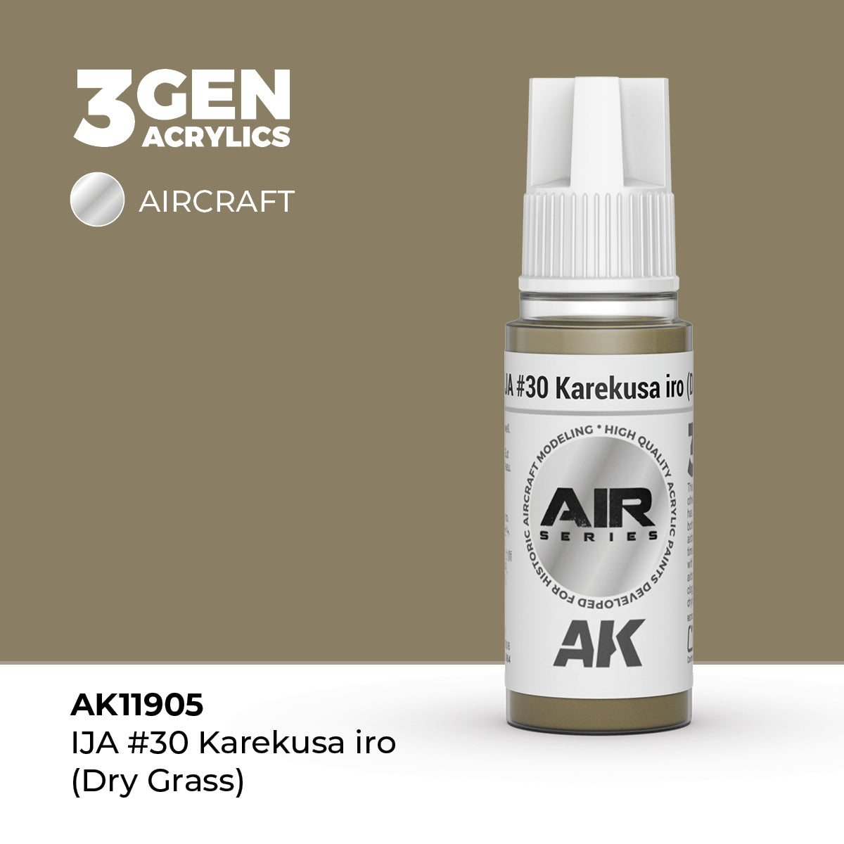 AK Interactive: 3G Air - IJA #30 Karekusa Iro (Dry Grass)