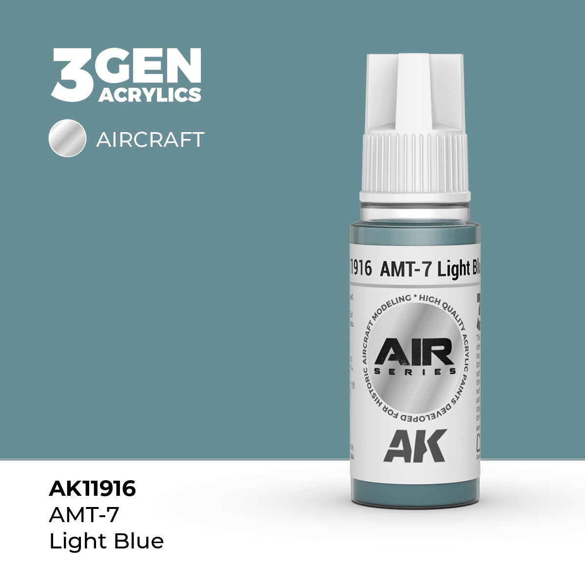 AK Interactive: 3G Air - AMT-7 Light Blue