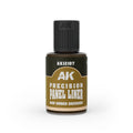AK Interactive: Precision Paneliner Raw Umber Greenish (30ml)