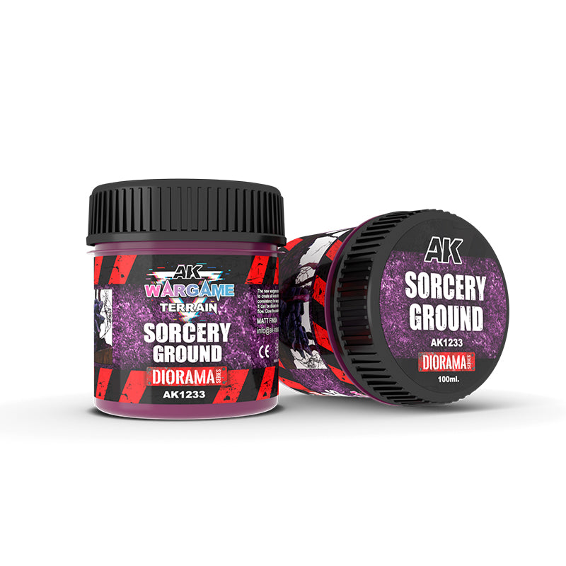AK Interactive: Wargame Battle Ground Terrains Sorcery Ground - (100ml Acrylic)