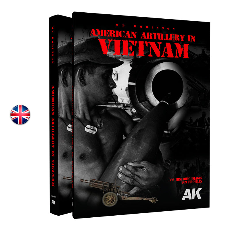 AK Interactive: American Artillery in Vietnam Vol.2 (English)