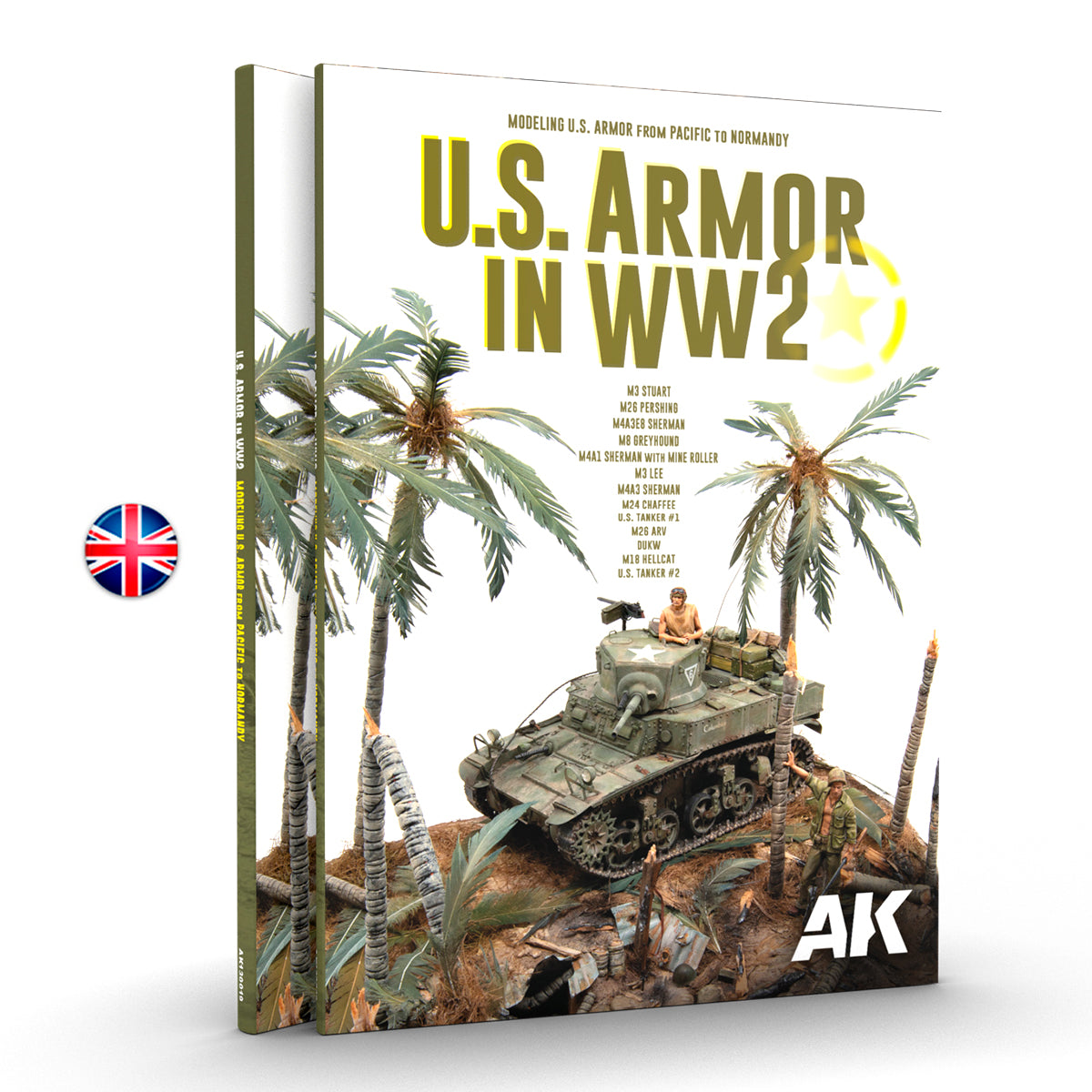 AK Interactive: U.S Armor In WW2 - English
