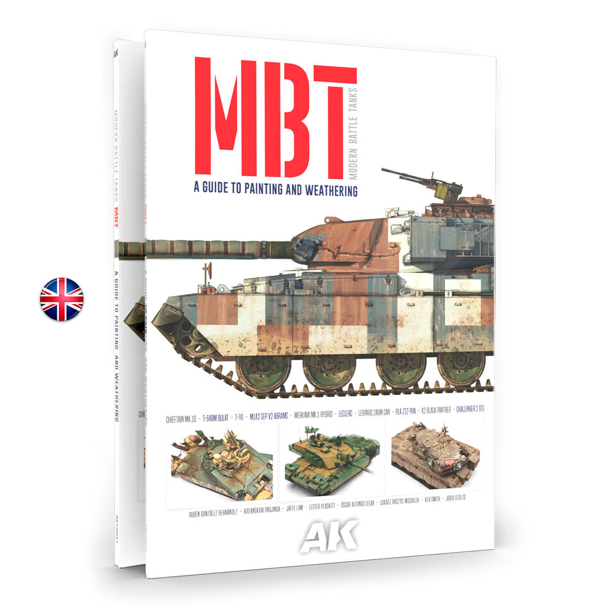 AK Interactive: MBT Modern Battle Tanks - English