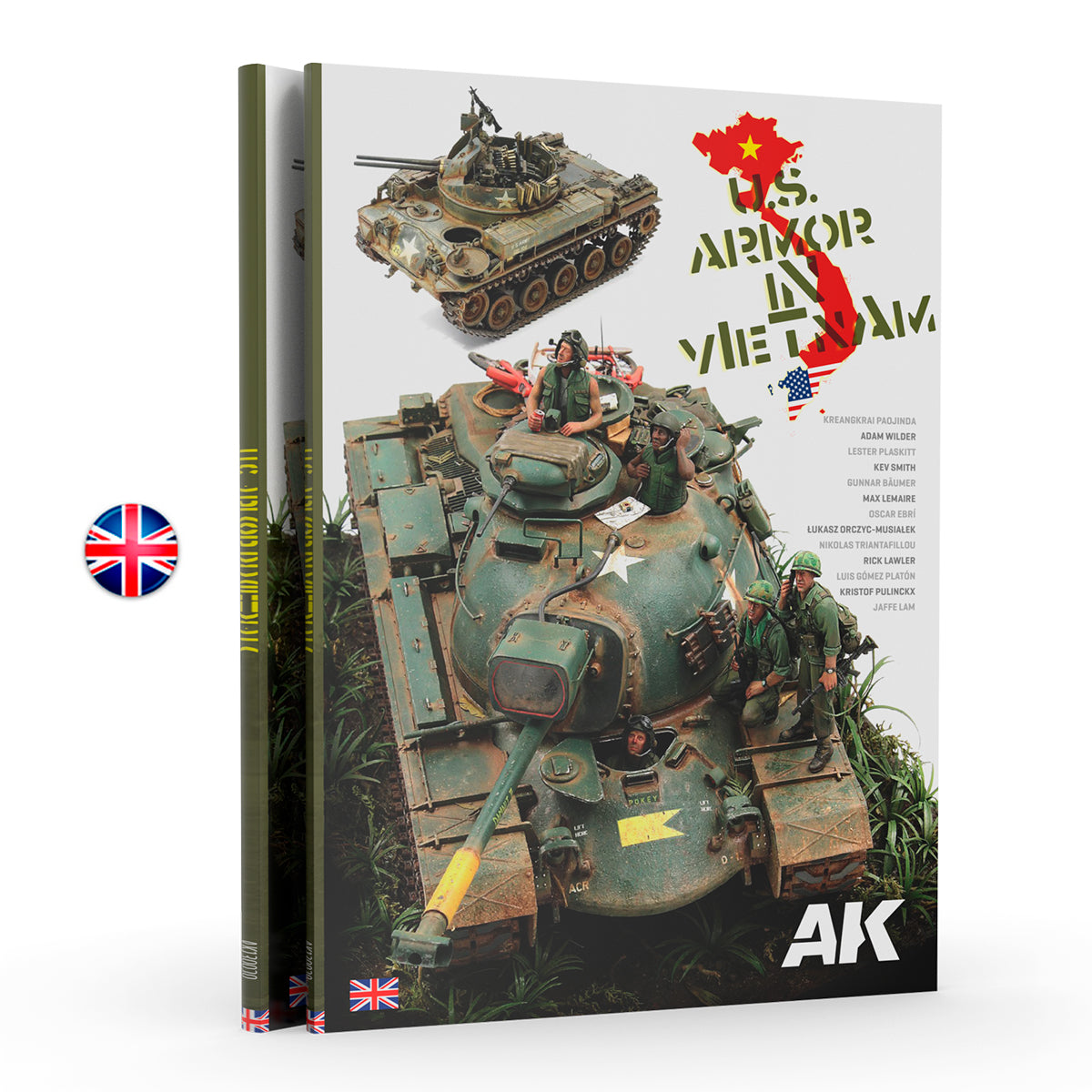 AK Interactive: "Armor in Vietnam" (English Edition)