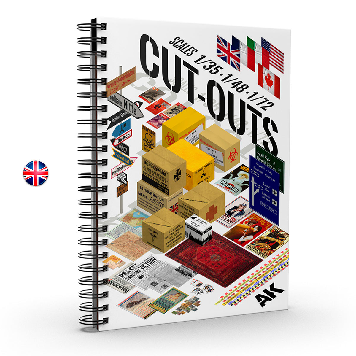 AK Interactive: Cut-Outs EN