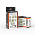 AK Interactive: Defensive Walls Wargame Set 100% Polyurethane Resin Compatible With 30-35MM Scale
