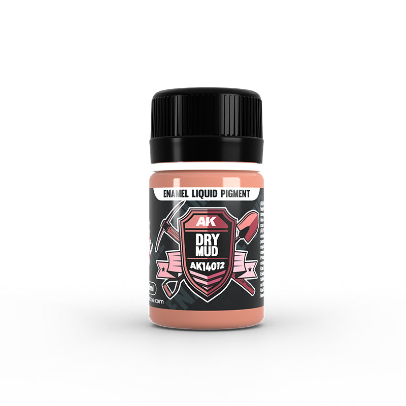 AK Interactive: Enamel Liquid Pigment Dry Mud (35ml)