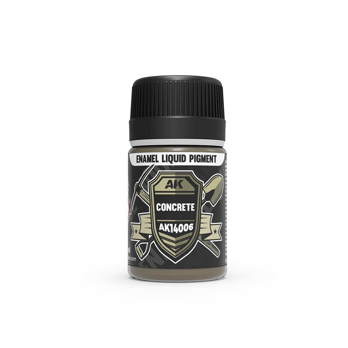 AK Interactive: Enamel Liquid Pigment Concrete (35ml)