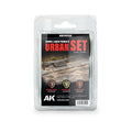 AK Interactive: Enamel Liquid Pigment URBAN SET (35ml 3 Ref)