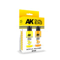 AK Interactive: Power Yellow & Fusion Orange Dual Exo Paint Set