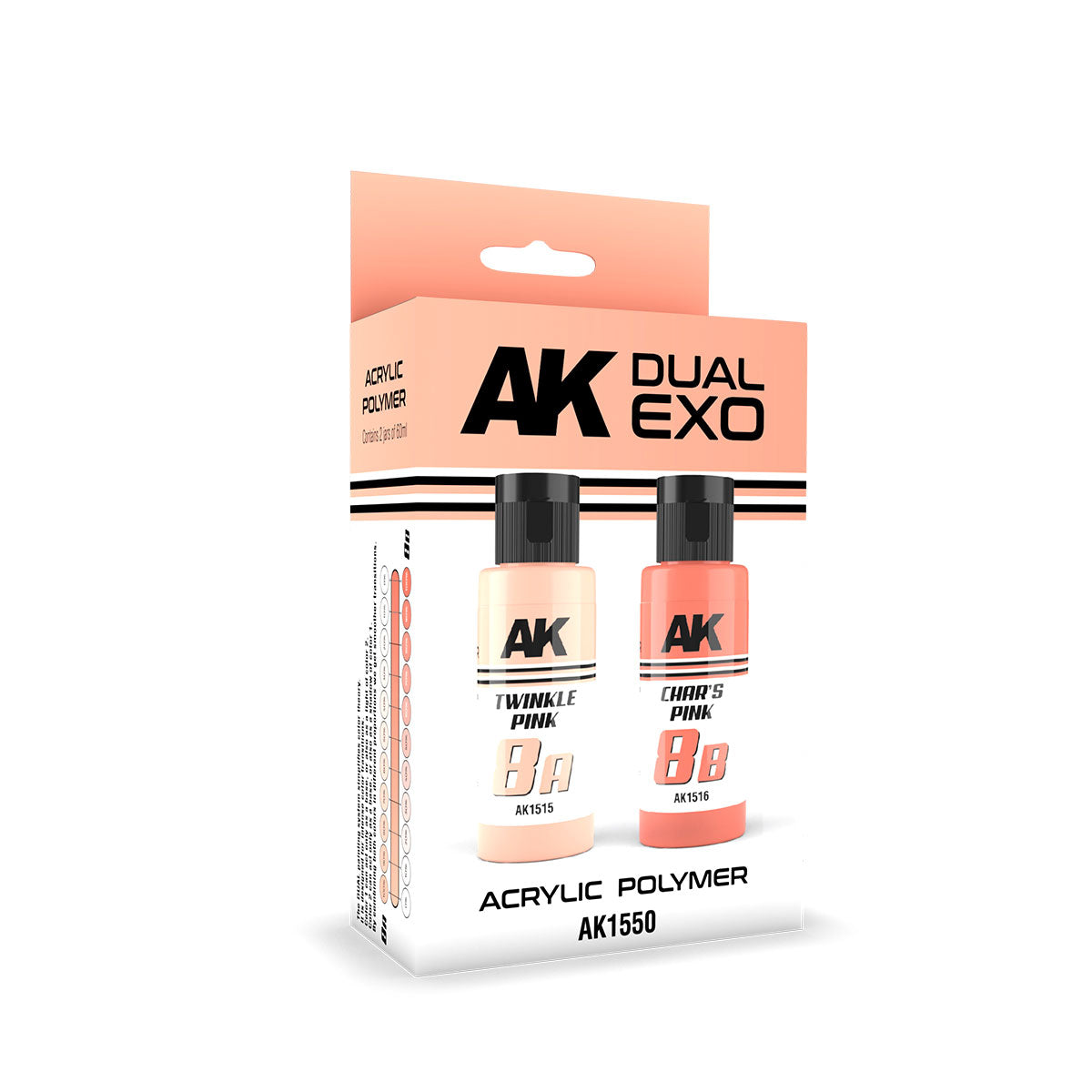AK Interactive: Twinkle Pink & Char’S Pink Dual Exo Paint Set