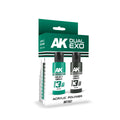 AK Interactive: Galaxy Green & Chaos Green Dual Exo Paint Set
