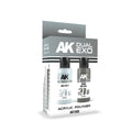 AK Interactive: Silver & Gun Metal Dual Exo Paint Set