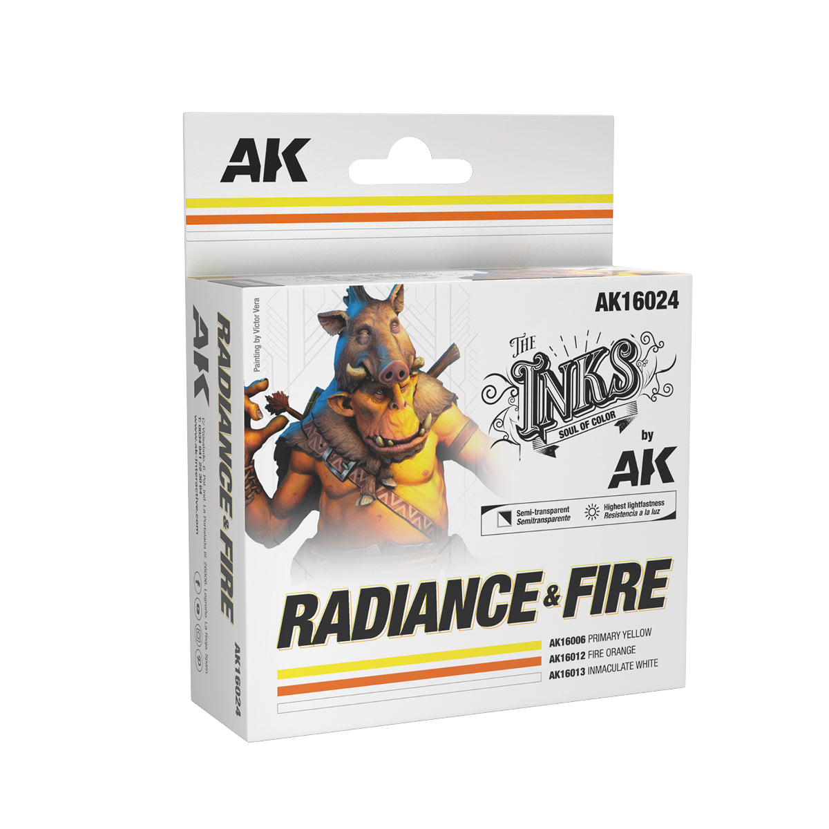 AK Interactive: The INKS RADIANCE & FIRE Set