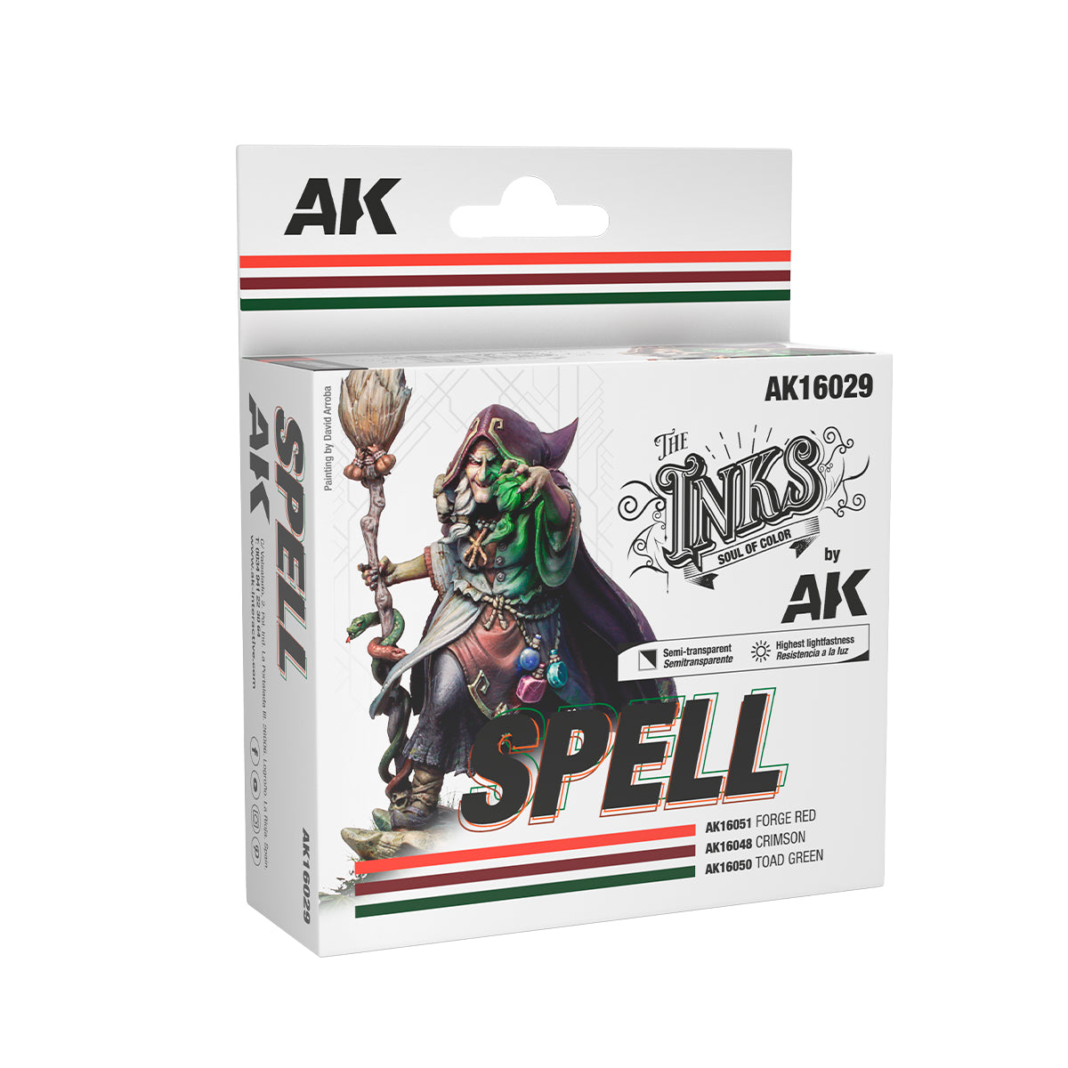 AK Interactive: The INKS Sets Spell - Set of 3 Jars (Inks)