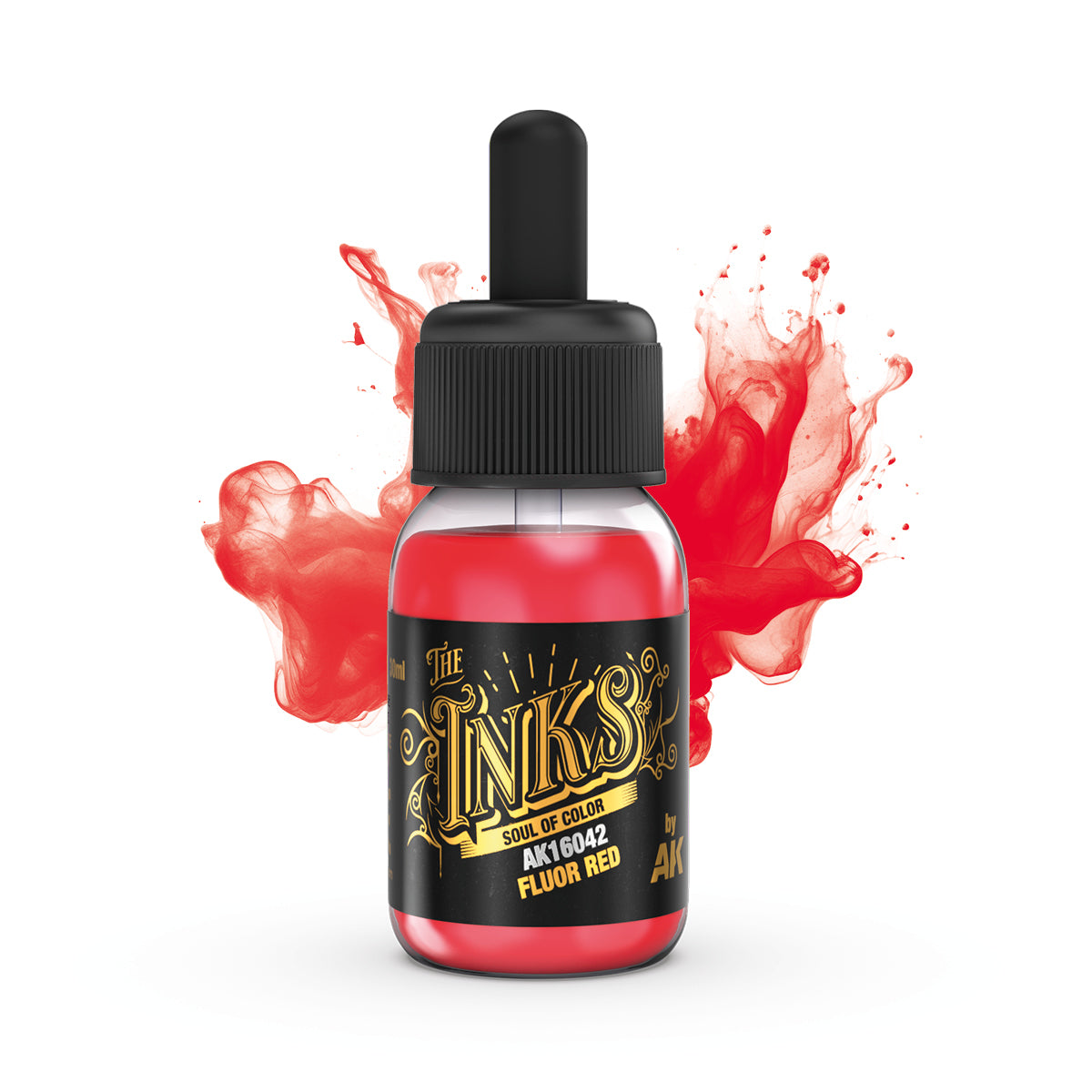 AK Interactive: The INKS Fluor Red (30ml)