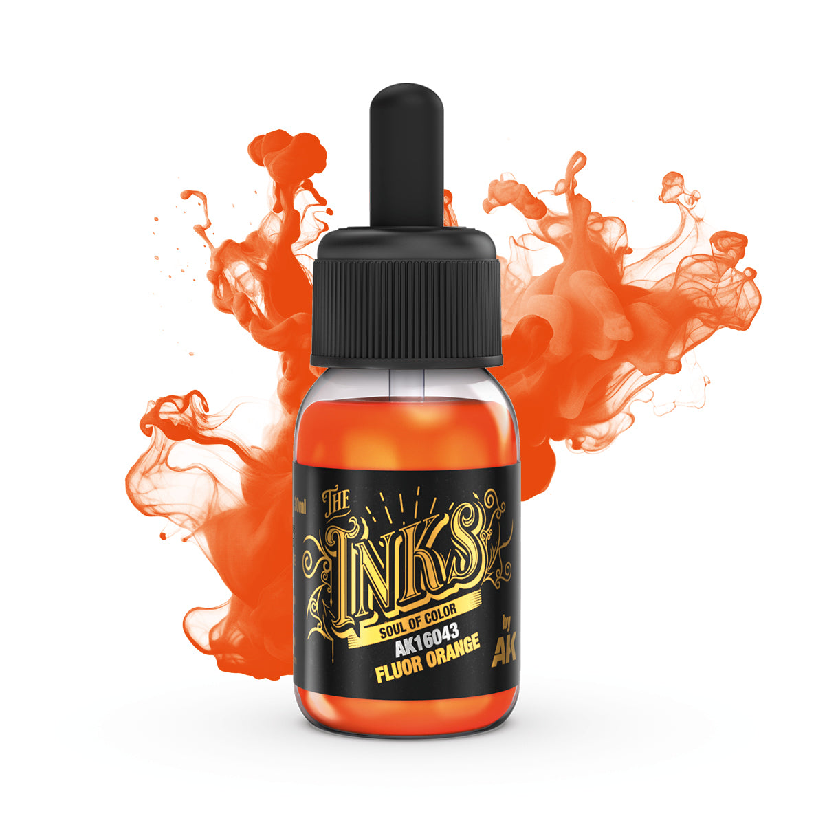 AK Interactive: The INKS Fluor Orange (30ml)