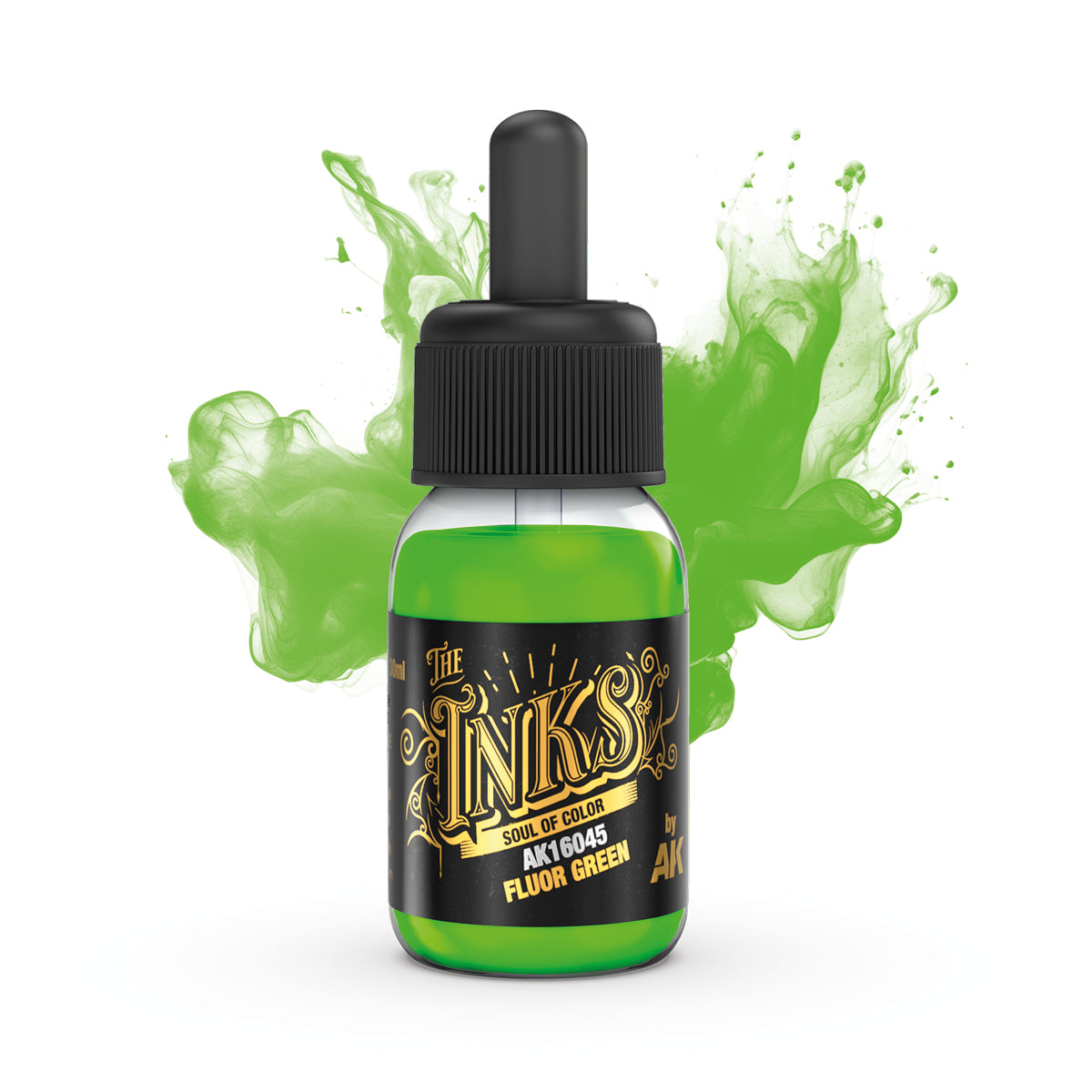 AK Interactive: The INKS Fluor Green (30ml)
