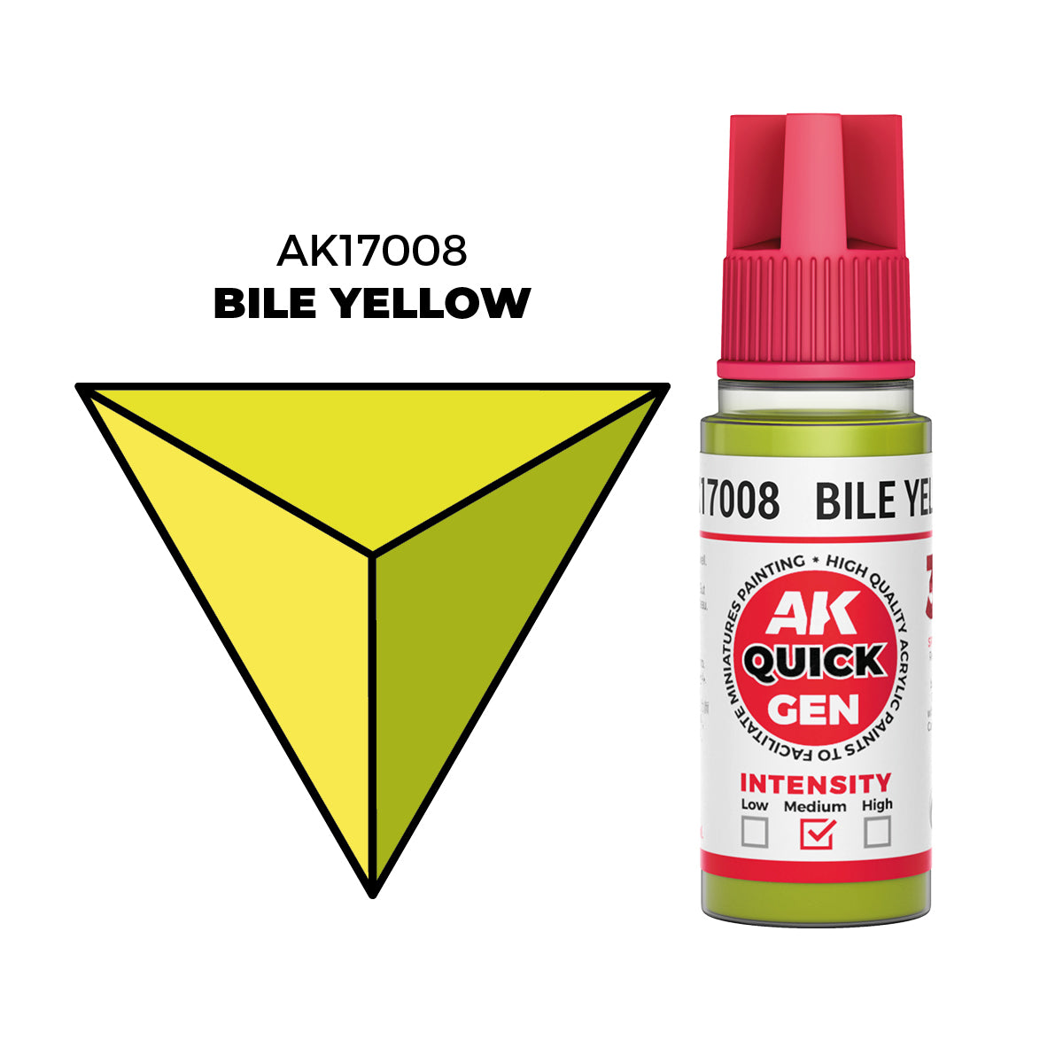 AK Interactive: Quick Gen - Bile Yellow (18ml)