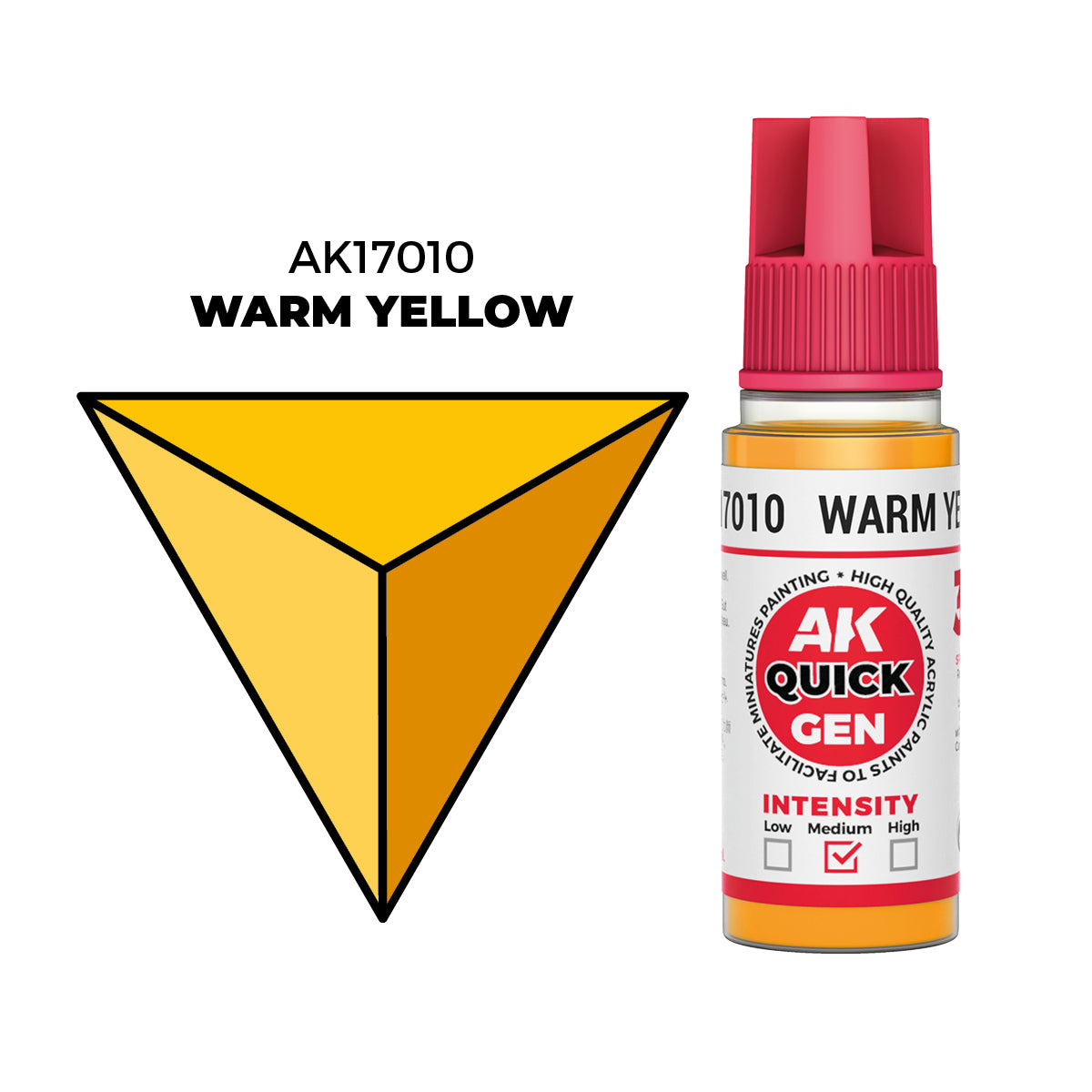 AK Interactive: Quick Gen - Warm Yellow (18ml)