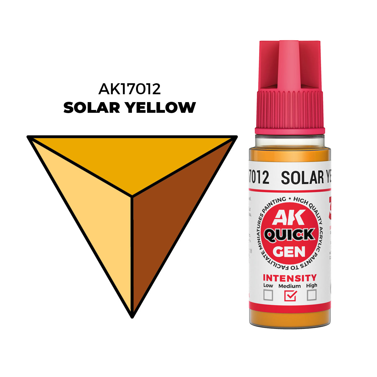 AK Interactive: Quick Gen - Solar Yellow (18ml)