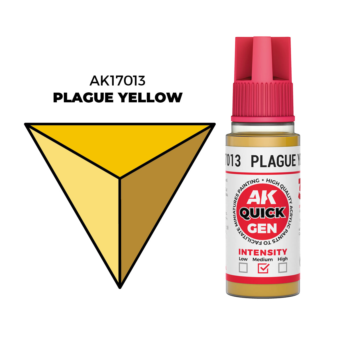 AK Interactive: Quick Gen - Plague Yellow (18ml)