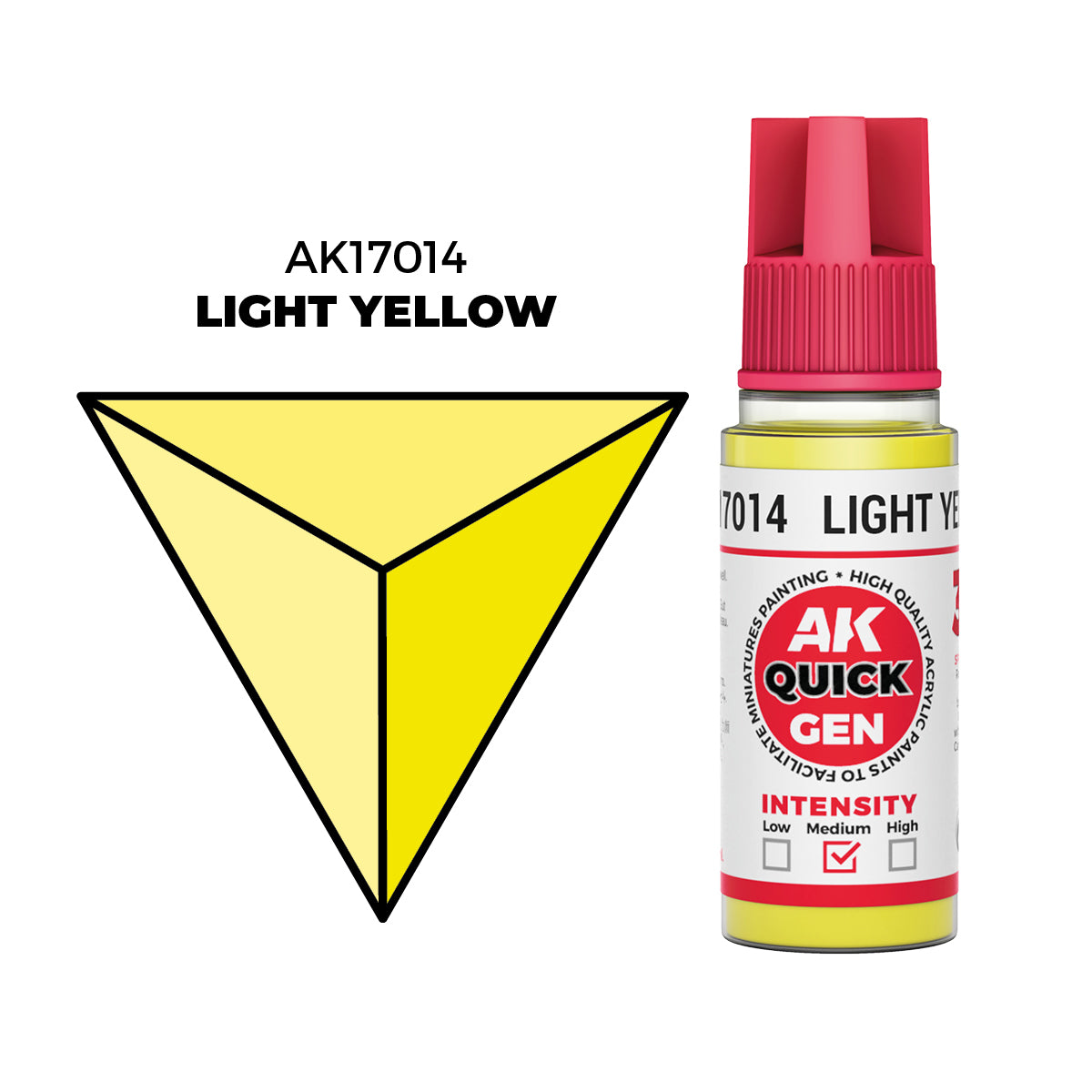 AK Interactive: Quick Gen - Light Yellow (18ml)